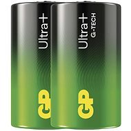 GP Alkalibatterie Ultra Plus D (LR20), 2 Stück - Einwegbatterie