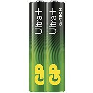 GP Alkalická baterie Ultra Plus AAA (LR03), 2 ks - Disposable Battery