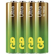GP Alkalibatterie Ultra AA (LR6), 4 Stück - Einwegbatterie
