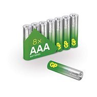GP Alkalická baterie Super AAA (LR03), 8 ks - Disposable Battery