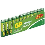 GP Greencell AAA cink elem (R03), 8+4 db - Eldobható elem