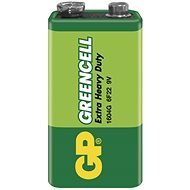 GP Zinkbatterie Greencell 9V (6F22), 1 Stk - Einwegbatterie