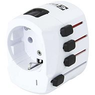 Emos 1.103200 White - Travel Adapter