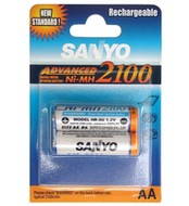 SANYO Akumulátory AA tužkový NiMH 2100mAh 2ks - 