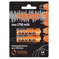 RAVER batteries AA NiMH 2700mAh 2 pcs - Rechargeable Batteries