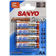 SANYO 2500mAh AA NiMH 4 pieces - 2057ZJ