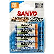SANYO AA NiMH 2700mAh AA 4 pcs - Rechargeable Battery