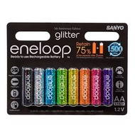 SANYO Glitter eneloop AA tužkové NiMH 2000mAh 4 ks - Rechargeable Battery
