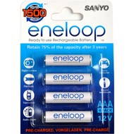 Mikrotužkové AAA akumulátory SANYO eneloop 800 mAh 4ks - -
