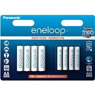 Panasonic Eneloop HR6 1900mAh + HR03 750mAh 8BP - Rechargeable Battery