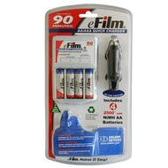 DELKIN rychlonabíječka + NiMH 2500mAh 4ks, 90 minut - -