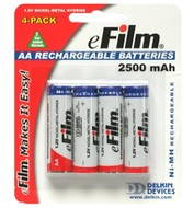DELKIN Akumulátory AA tužkový NiMH 2500mAh 4ks - -