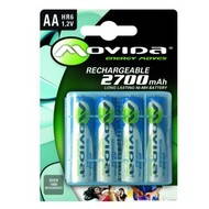 Movida AA mikrotužkový NiMH 2700mAh 4 kusy - Rechargeable Battery