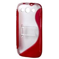 Hama TPU Combi red, transparent - Phone Cover