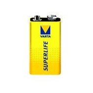 VARTA Superlife 2022, 9V Block (6F22), zinkochlorid, 9V, 1 kus, folie - -