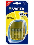 VARTA Nabíječka EasyEnergy Plug Charger 57063, NiCd/NiMH, 4/4 + 4 Ks AA NiMH 1900mAh - Charger and Spare Batteries