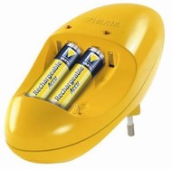 VARTA Nabíječka EasyEnergy Pocket Charger 57062, NiCd/NiMH, 2/4 + 4 Ks AA NiMH 2100mAh - Charger and Spare Batteries