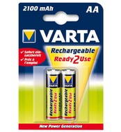 VARTA Ready2Use, AA tužkový NiMH 2100mAh, 2 ks - Rechargeable Battery