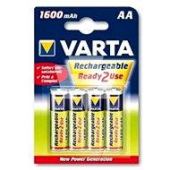 VARTA Longlife Accu, AA tužkové NiMH 1600mAh, 4 ks - Rechargeable Battery