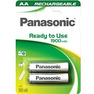 Panasonic AA HHR-3MVE / 2BC 1900 mAh akkumulátorok használatra készen - Tölthető elem