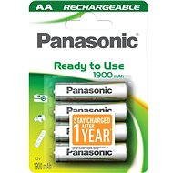 Panasonic Ready to Use AA HHR-3MVE/4B1 1900mAh 3 + 1 for FREE - Rechargeable Battery