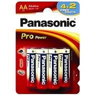 Panasonic Pro Power AA LR6 4 + 2 Stück im Blister - Einwegbatterie