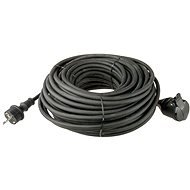 Emos Predlžovací kábel gumový 30m 3 × 1.5mm, čierny - Predlžovací kábel