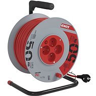 Emos Cord Reel - 4 sockets 50m - Extension Cable