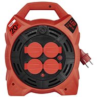 EMOS Outdoor extension cable on drum 20 m, 4 sockets - Extension Cable