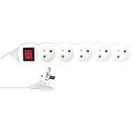 EMOS Extension Cord with Switch - 5 Sockets, 3m, 3 × 1.5mm2 - Extension Cable