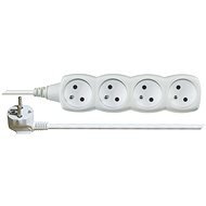 EMOS Extension Cable - 4 Sockets, 7m, White - Extension Cable
