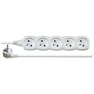 EMOS Extension cable - 5 sockets, 7m, white - Extension Cable
