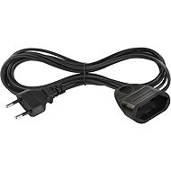 EMOS Two-wire floating lead 3 m, black - Extension Cable