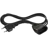 EMOS Two-wire moving lead 1.5 m, black - Extension Cable