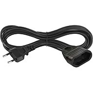 EMOS Two-wire moving lead 5 m, black - Extension Cable