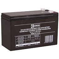 EMOS Maintenance-free lead-acid battery 12 V/7.2 Ah, faston 4.7 mm - UPS Batteries