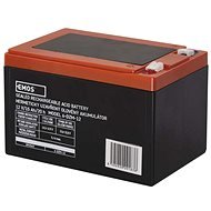 EMOS Maintenance-free traction lead acid battery 12 V/15 Ah, faston 6,3 mm - UPS Batteries