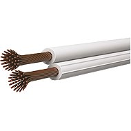 EMOS Double wire unshielded 2x0,75mm white, 100m - Installation Cable