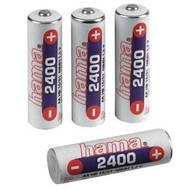 Hama Akumulátory AA tužkový NiMH 2400mAh 4ks - Disposable Battery