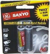 SANYO akumulátory HR-3U-2BP NiMH, AA, tužka, 1700 mAh, 2ks - 