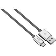 Hama Color Line USB A - Micro USB B, 1m - antracit - Adatkábel