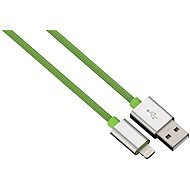 Hama USB Color Line A - Lightning, 1m, zöld - Adatkábel