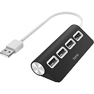 HAMA USB 2.0 HUB (4 DB USB PORT) black - USB Hub