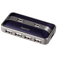  Hama 7 port USB 2.0 HUB Blue  - USB Hub