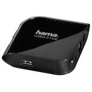 Hama USB 3.0 HUB 4 port černý - USB Hub