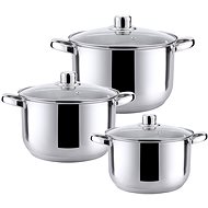 Home Elements stainless steel cookware set 6 pieces - Kitchenware Set