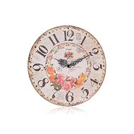 HOME DECOR Nástěnné hodiny Rose 34 cm - Wall Clock