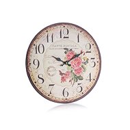 HOME DECOR Wall Clock Carte Postale 34 cm - Wall Clock