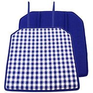 Home Elements Seat cushion 40 × 40 cm, Blue checkered - Pillow Seat