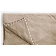 Home Elements Microflannel sheet, 180 × 200, beige - Bedsheet